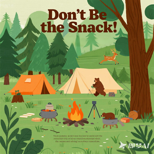 🏕️ “Don’t Be the Snack!” — How to Keep Wildlife From Targeting You While Camping