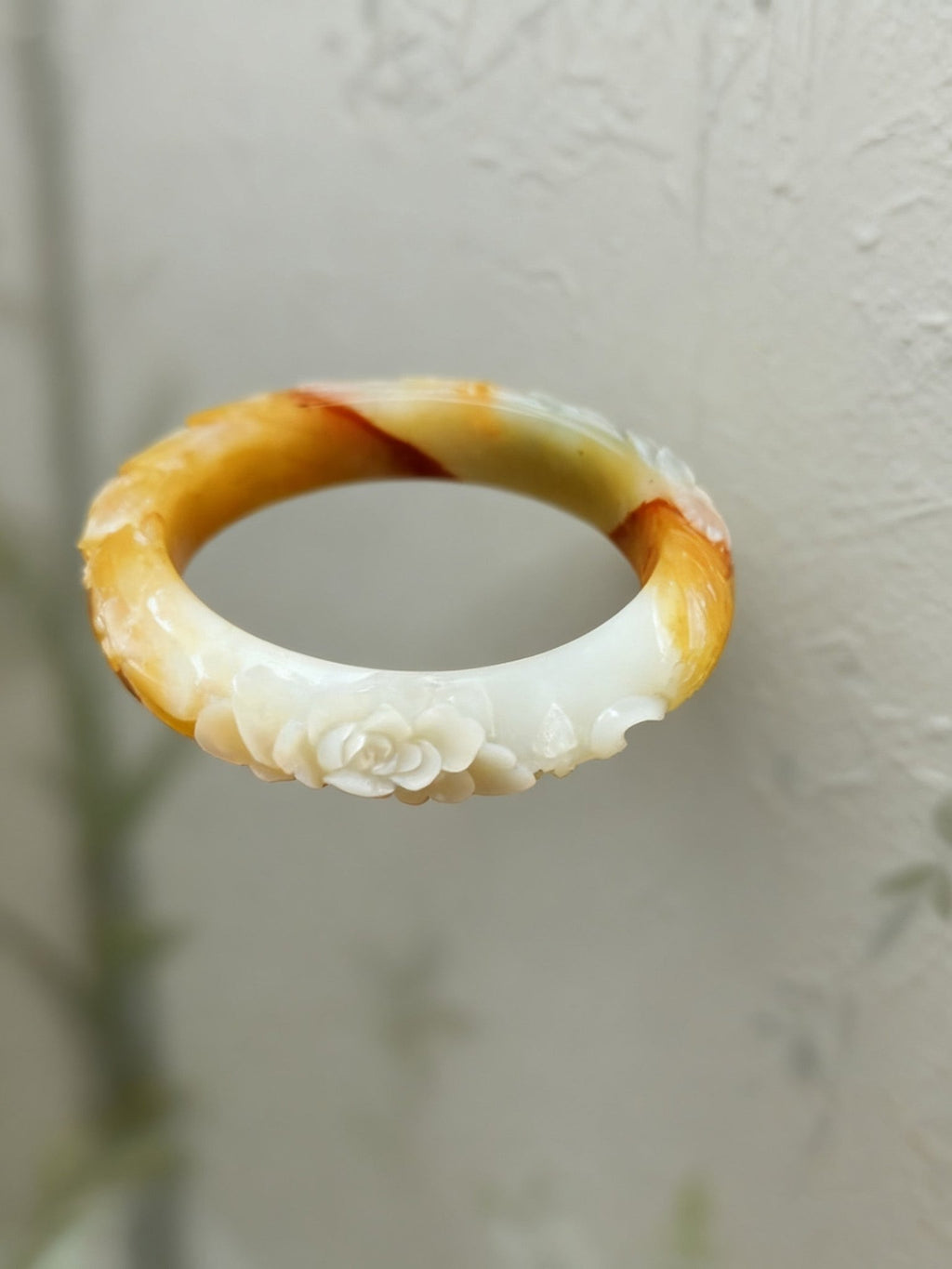 Peony & Peacock · Jade Bracelet - WildFire Atelier