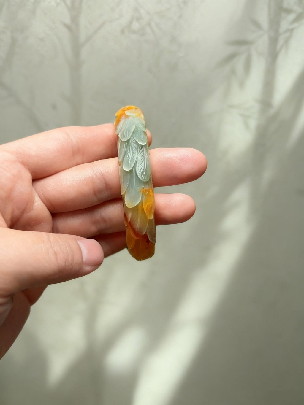 Peony & Peacock · Jade Bracelet - WildFire Atelier