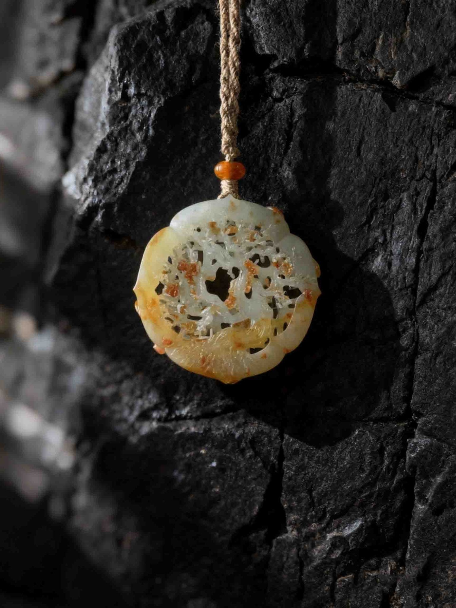 The Window of Roots— Dual - Sided Carved - WildFire Atelier